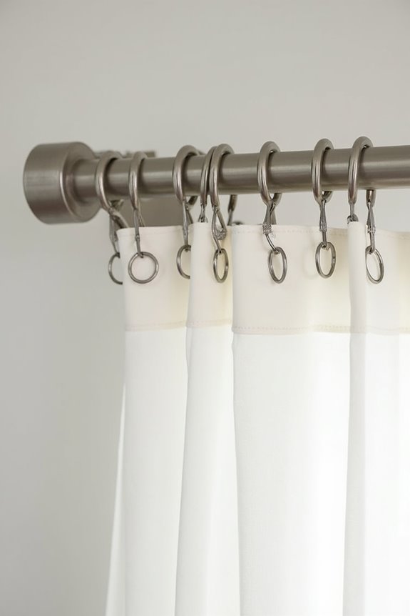 How Many Curtain Rings Per Panel Do You Need for Simple Hanging 10 matching finishes across hardware for cohesion