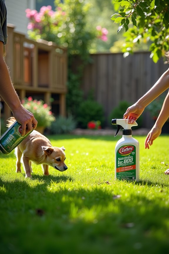 natural dog safe backyard pest options