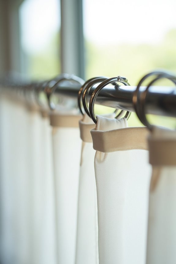 How Many Curtain Rings Per Panel Do You Need for Simple Hanging 1 one ring every four inches