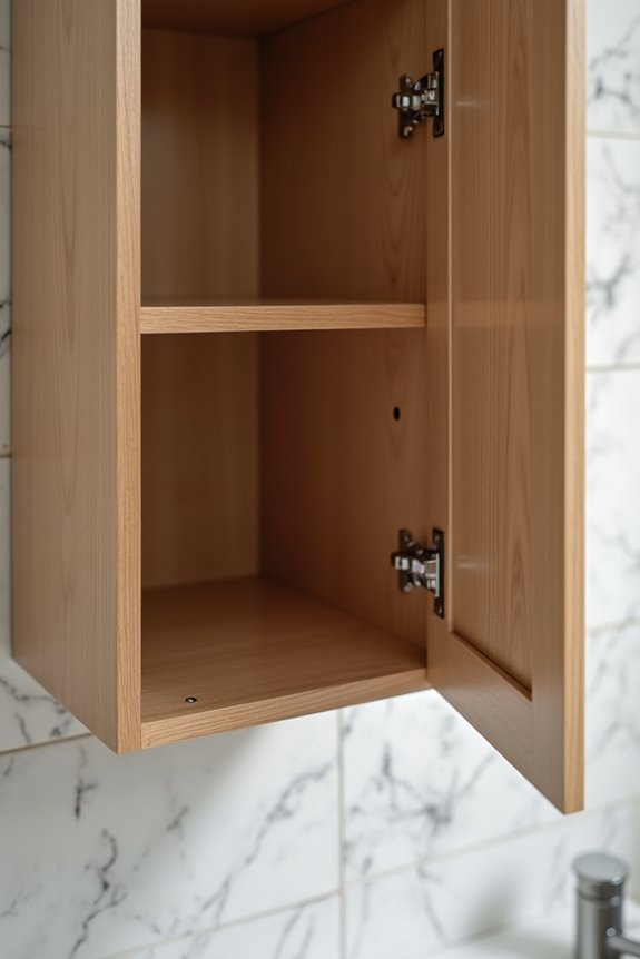 optimizing vanity depth for accessibility