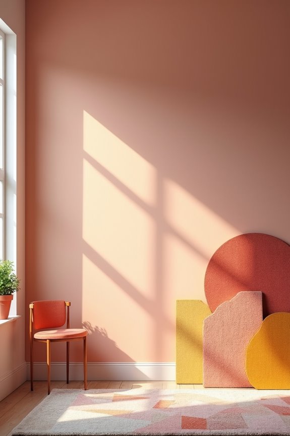 7 Creative Ways to Do Something With an Empty Living Room Wall 2 peel and stick bold transformative wallpaper