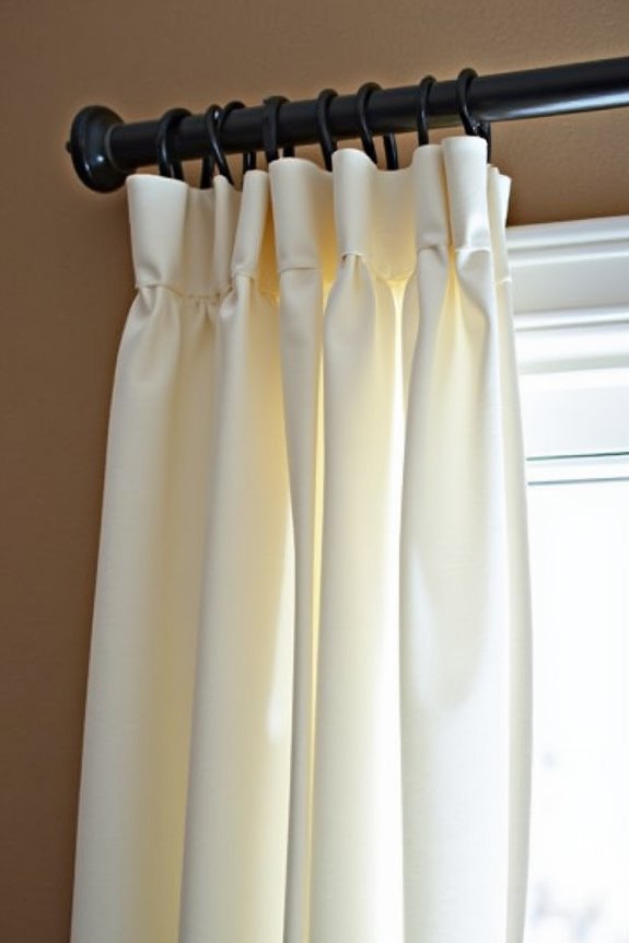 What Are Rod Pocket Curtains and How Do You Hang Them? 4 proper bracket installation ensures level full curtains