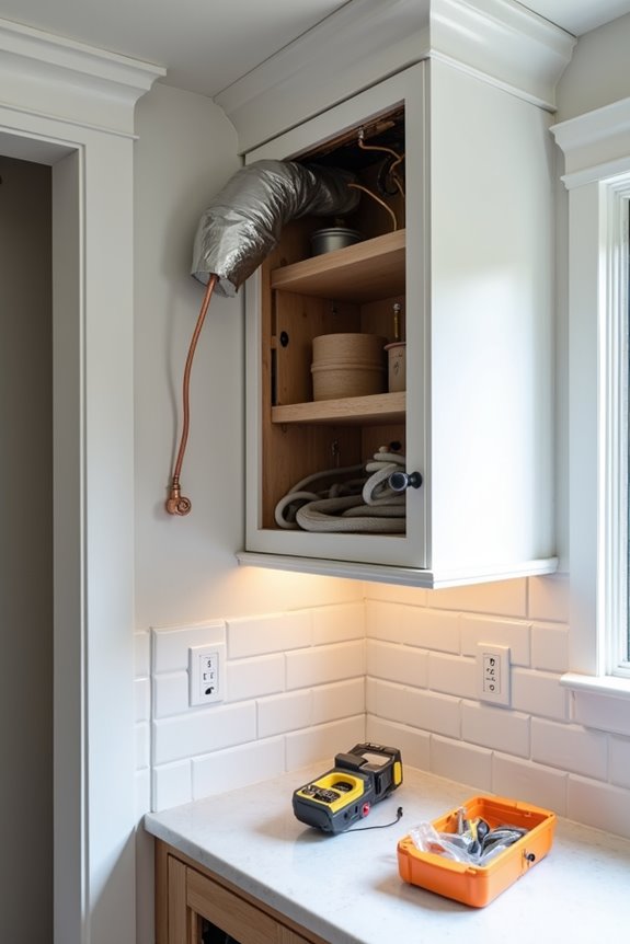 What Is a Kitchen Soffit and How to Remove It 9 relocate wiring plumbing ductwork
