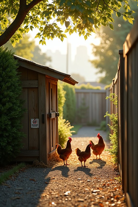 roosters banned hens allowed