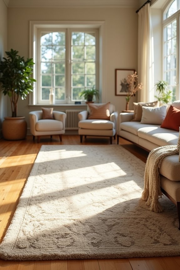 rug size clearance mapping