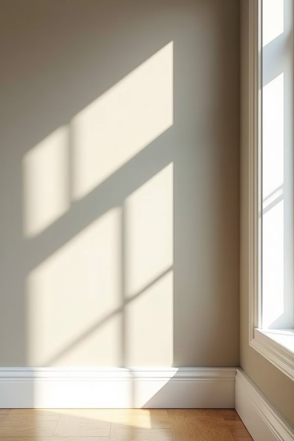 semi gloss trim adds durable reflective contrast