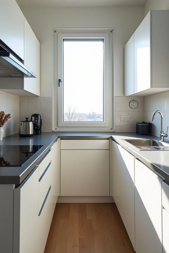 How Big Is a Standard Kitchen? 1 small kitchen 70 sq ft