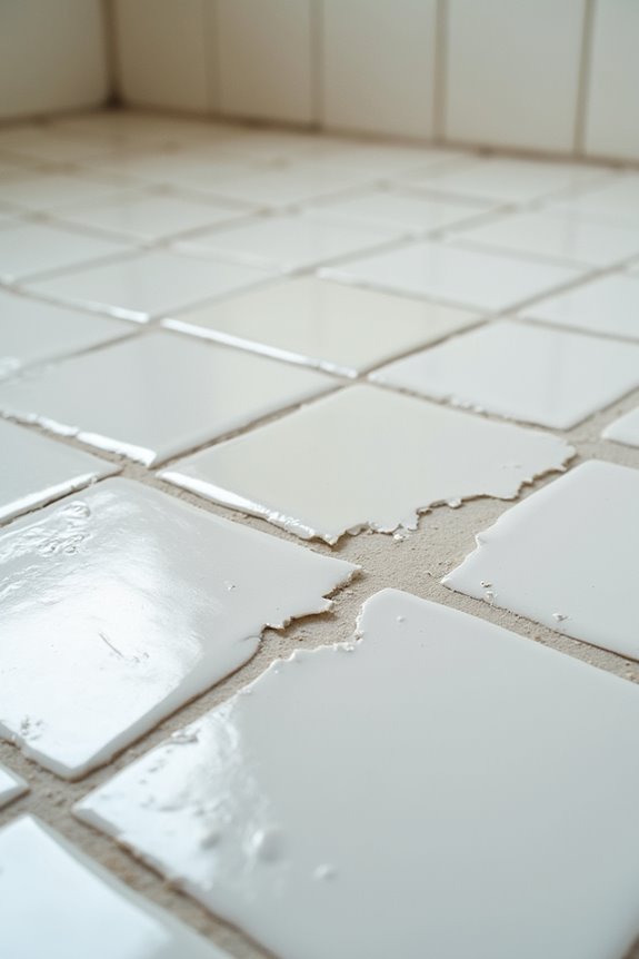 Can You Paint Bathroom Floor Tiles? 6 touch ups for painted tiles steps