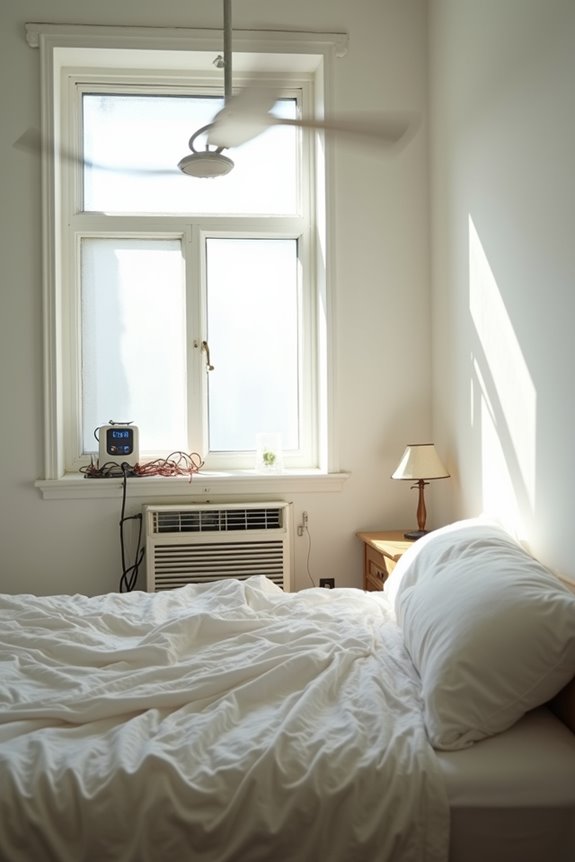 undersized aging ac causing hot spots