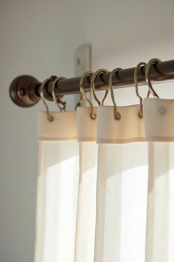 How Many Curtain Rings Per Panel Do You Need for Simple Hanging 11 uneven spacing misaligned ends