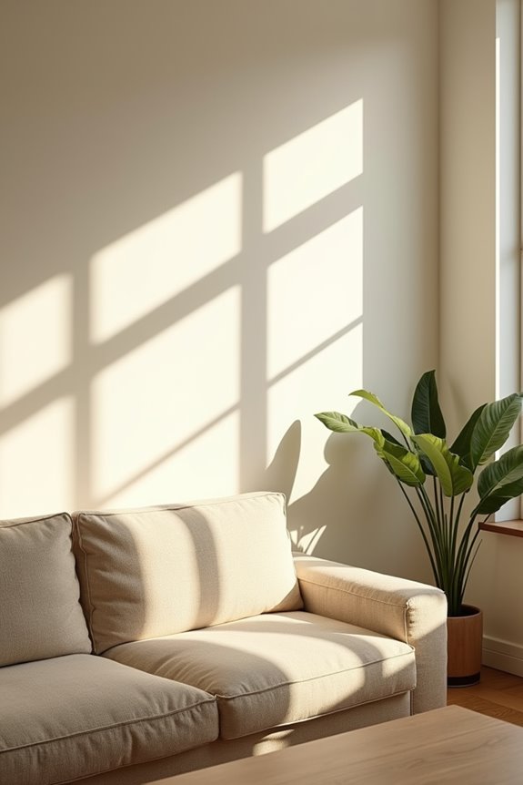 7 Can Light Placement Ideas for Your Living Room 2 uniform wall wash lighting setup