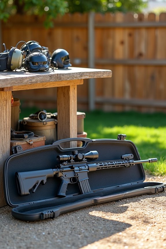 How to Legally Shoot a Gun in Your Backyard in California 8 unloaded locked transport in trunk