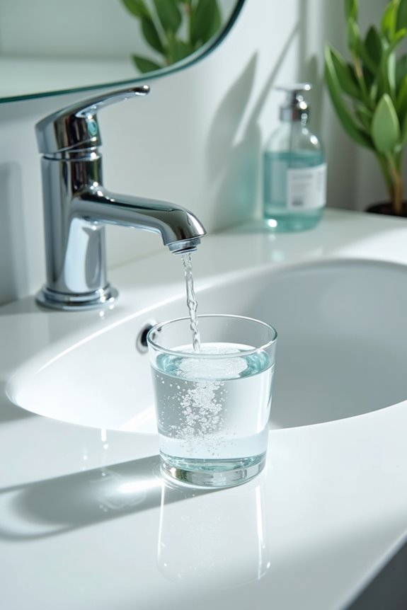water travels through treatment to taps