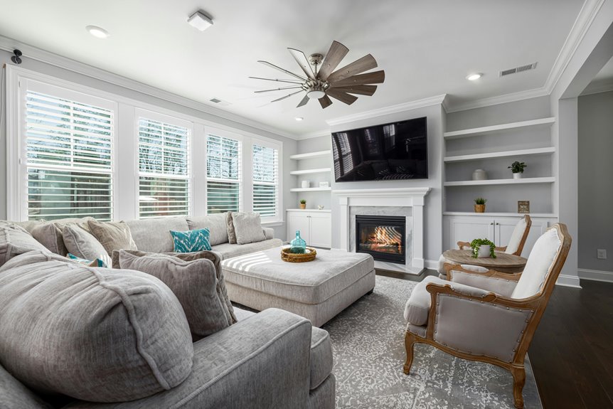 what size ceiling fan needed
