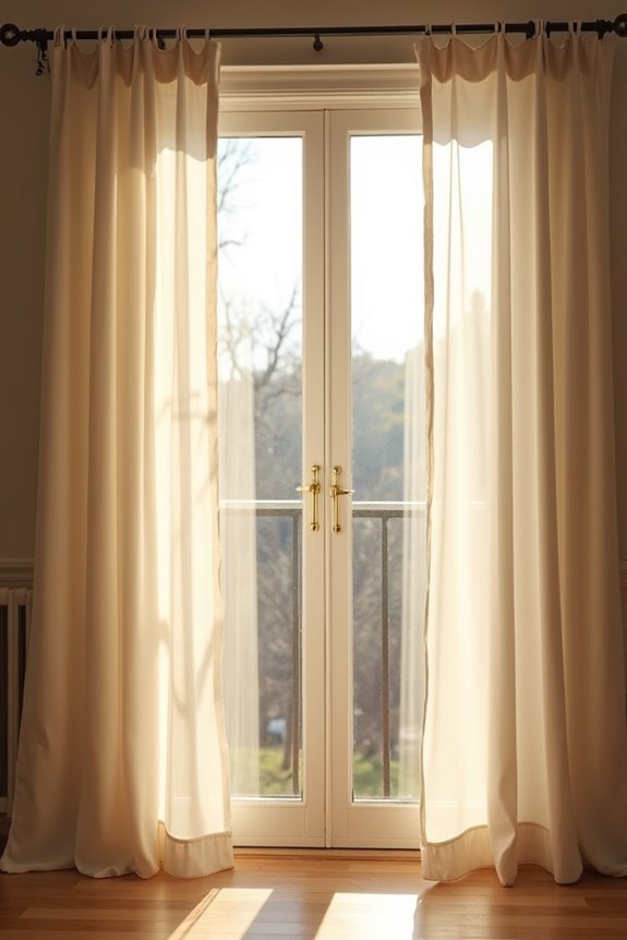 white backed curtains reflect heat hbaqi